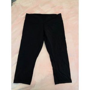 Black Cropped Lululemon Leggings